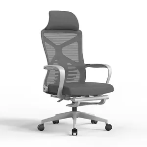 2024 Modern basit ucuz fabrika doğrudan Ooffice mobilya ergonomik konfor bel desteği ayarlanabilir bilgisayar ofis koltuğu