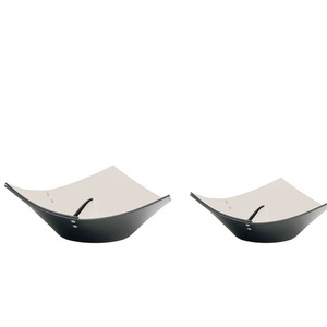 Modern minimalist luxury color-blocked jewelry storage tray, <b>vanity</b> <b>box</b>, PU leather miscellaneous items storage <b>box</b>, entryway - Product Image 3