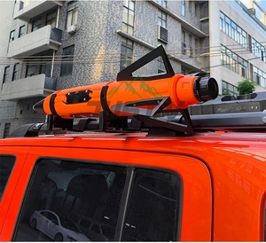 ถังน้ำหลังคารถยนต์พลาสติกออฟโรด4x4 5L สำหรับการล้างรถมือถือและรายละเอียดรถถังเก็บน้ำแรงดันสูง - Product Image 2