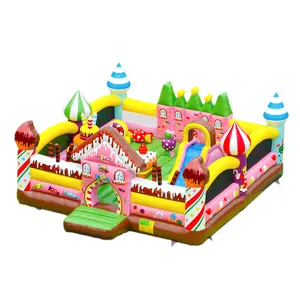 Commerciale parco giochi per bambini di acqua rimbalzante combo scivolo casa di rimbalzo castello gonfiabile castello di salto