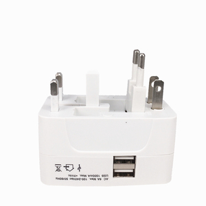 Enchufe convertidor de Usb a Ac, convertidor de enchufe de EE. UU. A la UE, convertidor de adaptador de viaje Universal de enchufe de conversión de alimentación de Suiza UE a EE. UU. Reino Unido - Product Image 3