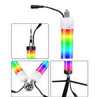 Tube LED RGB Pixel 360 Glow IP65 SPI DMX512 programmable, cinétique, adressable individuellement, installation d'éclairage de scène 3D