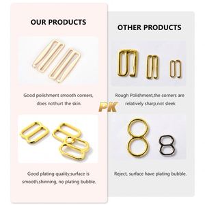 Xinxu Sous-Vêtements Accessoires Bikini En Métal Personnalisé Soutien-Gorge Curseur Boucle O Anneau G Boucle Maillots De Bain Matériel pour Maillot De Bain - Product Image 2