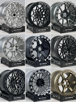 Jantes forgées Bku 5x120.65 de 18, 19 et 20 pouces, jantes en alliage Beadlock pour course de dragster, pour Chevrolet Corvette C6 C5 C7 C8 C4 ZR1 Z06