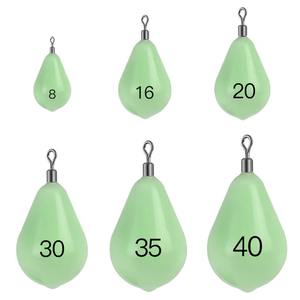 Plomos de Pesca de Sardina, Cubiertos de Plástico Luminoso, de 18g-150g, Plomos de Pesca de Agua Salada con Esmerillón - Product Image 2