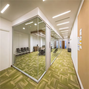 ผนังกระจกฝ้ากั้นห้องสำหรับสำนักงานห้องนั่งเล่นห้องครัวกลางแจ้งตกแต่งห้องโถงผนังผนังกระจก - Product Image 4