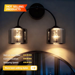 Luxury Acrylic LED <b>Wall</b>-Sconce Night <b>Lamp</b> Soft White 3000K Dimmable <b>Plug</b>-<b>In</b> Sensor Control Bedroom Hallway - Product Image 3