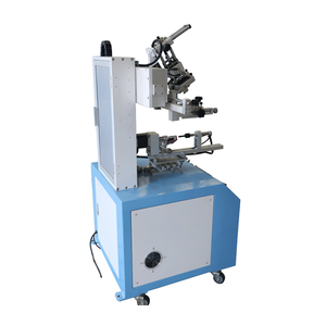 Impresora de pantalla de cilindro de posicionamiento Servo de alta precisión Máquina de serigrafía semiautomática para botellas cosméticas médicas - Product Image 2