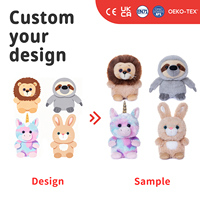 Jouets en peluche personnalisés certifiés CE, en coton biologique, créez votre propre personnage, fabricants de jouets en peluche personnalisés