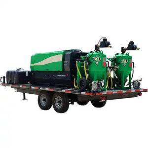 Machine de sablage DB800 à double réservoir montée sur camion avec compresseur d'air – Kit complet - Product Image 4