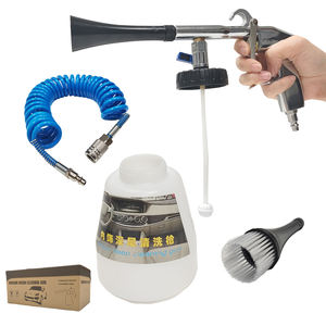 Pistolet à eau de qualité supérieure, lance à mousse de neige, pistolet à mousse pour lavage de voiture, kit de pulvérisation pour nettoyage intérieur - Product Image 1