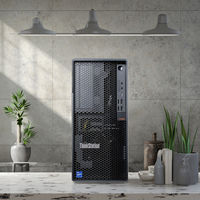 Untuk Thinkstation P350 Workstation Intel Core 11th Gen 5.3GHz CPU Quadro/GTX RTX 3090 GPU 750W catu daya 2x stok SATA