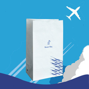 Bolsas de papel Kraft blancas con logotipo impreso personalizado, portador de farmacia genérico local con asas planas/retorcidas para compras de medicamentos - Product Image 6