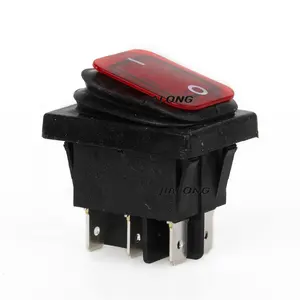 KCD4-203-E-4 250V 16A led Illuminated smart mini Rocker Switch rocker