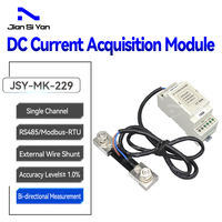 JSY-MK-229 100A AC DC Pengukur Energi RS485 Voltmeter Ammeter Listrik Din Rail Wattmeter Kwh Meter
