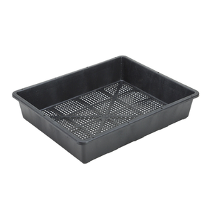 Plateaux de culture Microgreens <span class=keywords><strong>en</strong></span> <span class=keywords><strong>plastique</strong></span> pour mini pots de fleurs Propagateur de germination de pépinière Plateaux de démarrage de graines <span class=keywords><strong>à</strong></span> fond maillé - Product Image 1