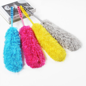 Brosse à poussière épaisse et douce à six anneaux pour le nettoyage domestique et le bureau – Gris, Jaune, Rose, Rouge, Bleu Ciel - Product Image 2