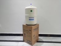 Prix d'usine réservoir sous pression en fer filtre à eau à osmose inverse 3.2 gallons stockage en plastique ro purificateur pièces 11G 20G durée de vie du réservoir