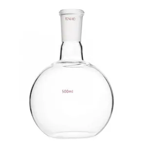 Haiju Lab Borosilicaatglas 3.3 500Ml 24/40 Glas Soxhletapparaat Graham Coil Condensor & Platte Kolf