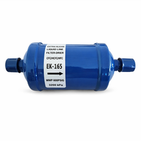 Filtre déshydrateur de ligne de liquide métallique WELL-COOL EK-165 5/8" SAE compatible avec les systèmes de réfrigération commerciale et de climatisation