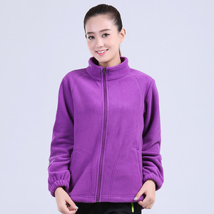 <span class=keywords><strong>Chaqueta</strong></span> cortavientos de forro <span class=keywords><strong>Polar</strong></span> para <span class=keywords><strong>mujer</strong></span>, abrigo con logotipo bordado personalizado, calentador de cuerpo - Product Image 3