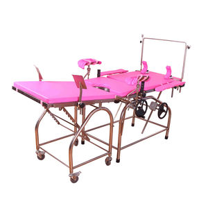 Equipo de cama de examen obstétrico ginecológico Manual a precio barato, <span class=keywords><strong>silla</strong></span> de ginecólogo, venta al por mayor - Product Image 1