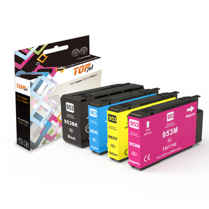 Cartucho de Tinta de Color Topjet 953XL 957XL 953 957 XL, Compatible con Impresoras <span class=keywords><strong>HP</strong></span> <span class=keywords><strong>Officejet</strong></span> <span class=keywords><strong>Pro</strong></span> 7720 <span class=keywords><strong>7740</strong></span> - Product Image 1