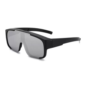 Outdoor Cycling Sunglasses Black Frame PC Lens UV400 Windproof Ultralight Sports <b>Eyewear</b> - Product Image 5