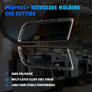 Fabricant ES, vente en gros de grilles d'aération en fibre de carbone côté conducteur et passager pour <span class=keywords><strong>Mustang</strong></span> 2015-2023 - Product Image 5