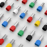 Cosses de raccordement à gaine isolante double en cuivre de type broche pour tubes pré-isolés série TE