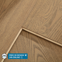 Parquet en bois d'ingénierie multicouche moderne George Group avec garantie de plus de 5 ans pour salon de villa