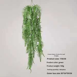 Plante artificielle en plastique, lierre et vigne <span class=keywords><strong>d</strong></span>'asparagus à suspendre au mur pour la <span class=keywords><strong>d</strong></span>écoration du plafond du salon - Product Image 5