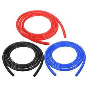 Customized High Temperature Extruded Silicone Rubber Hose Pipe Flexible Braided Silicone Water Air Intake Automotive Hoses