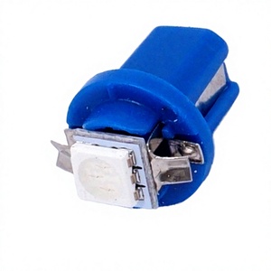 ไฟ LED รถยนต์ใหม่ T5 B8.5D 509T B8.5 1SMD หลอดไฟหน้าปัดสีฟ้า 12V - Product Image 4