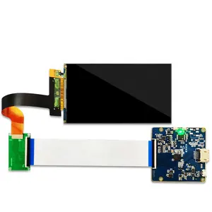 Konnektör 50 Pin LCD denetleyici kurulu 2560*1440 2K 5.5 inç 1440P LCD ekran Mipi DSI arayüzü IPS ekran