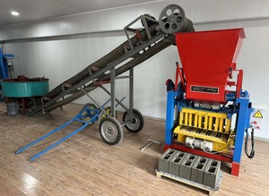 Dây chuyền sản xuất máy làm gạch bán tự động 4-35a, hoạt động ổn định của máy đúc khối bê tông - Product Image 3