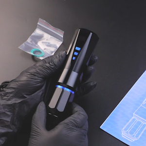 חדש אלחוטי רוטרי קעקוע מכונת סיטונאי 1600 mah סוללות עבודה שעות של 10 שעות באיכות גבוהה אלחוטי קעקוע מכונת - Product Image 1