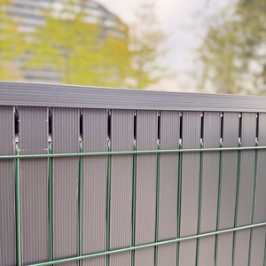 <span class=keywords><strong>Kit</strong></span> d'occultation en PVC pour panneaux de clôture en treillis métallique <span class=keywords><strong>rigide</strong></span> 3D, lattes de confidentialité, étanches, modélisation 3D pour la sécurité du jardin - Product Image 6