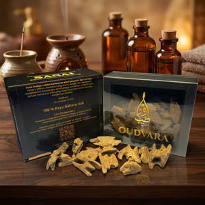 Oudvara Sanai Nuqtah Super Grade Agarwood Gaharu 100g - Premium <b>Oud</b> Wood Chips for <b>Bakhoor</b>, Authentic & Aromatic - Product Image 1