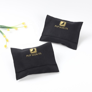 Wholesale Black Cotton Flannel <b>Envelope</b> <b>Gift</b> Bag Jewelry Cosmetic Pouch Super Soft Flannel Flap Dust Bag - Product Image 6
