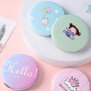 Hot bán Chất lượng cao tinh thần Mini gương dễ thương Pocket gương tùy biến nội dung bạc-mạ gương - Product Image 6