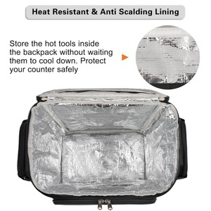 Elegante salone e borsa cosmetica da viaggio Organizer professionale per parrucchieri, borsa da spalla/Messenger/portatile per <span class=keywords><strong>stilisti</strong></span> - Product Image 3