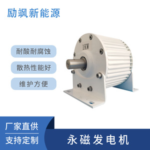 เครื่องกำเนิดไฟฟ้าแม่เหล็กถาวร 100W 2.5KW สำหรับการทดลองใช้พลังงานลมและพลังงานน้ำ - Product Image 5
