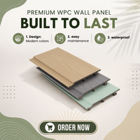 Revêtement mural composite imperméable et résistant à l'humidité 21-174 mm, panneaux personnalisés OEM pour l'extérieur des hôtels, fournisseur en gros en Chine