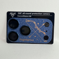 12 Constellations pour Objectifs d'Appareil Photo iPhone 17 Pro – Accessoires Téléphoniques Personnalisés pour Protection d'Objectif iPhone 17 Pro Max
