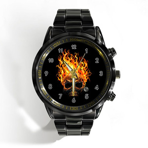 L'<span class=keywords><strong>orologio</strong></span> da lavoro da uomo alla moda con motivo personalizzato supporta un <span class=keywords><strong>orologio</strong></span> al quarzo personalizzato - Product Image 5