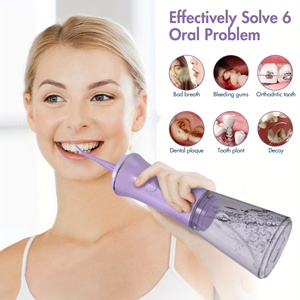 Blanchiment électrique IPX7 étanche Portable <span class=keywords><strong>eau</strong></span> Flosser dents orales choisir puissant sans fil <span class=keywords><strong>eau</strong></span> Flosser - Product Image 2