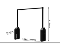 Lève-vêtements automatique en aluminium Galaxy, lève-vêtements réglable, lève-vêtements pour placard