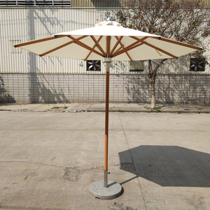 JXT <span class=keywords><strong>sol</strong></span> fuerte grano <span class=keywords><strong>de</strong></span> madera blanca café al aire libre restaurante paraguas Bistro <span class=keywords><strong>cerveza</strong></span> paraguas playa jardín sombrilla - Product Image 2