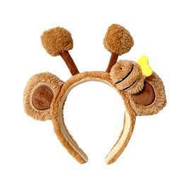 Diadema con orejas <span class=keywords><strong>de</strong></span> animales <span class=keywords><strong>de</strong></span> dibujos animados <span class=keywords><strong>de</strong></span> felpa <span class=keywords><strong>elefante</strong></span> abeja oso mujeres fiesta Cosplay diadema Niños Accesorios para el cabello - Product Image 4